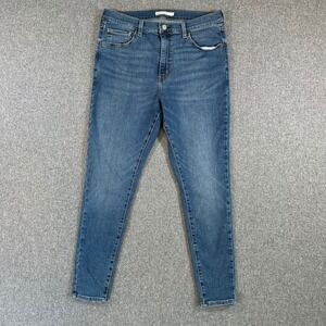 Levi's Jeans Women 32 720 High Rise Super Skinny Blue Stretch Denim